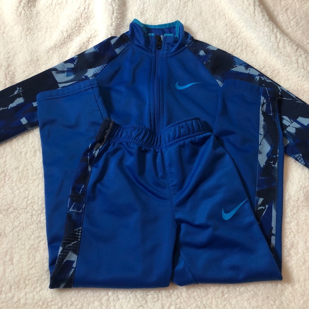 Blue Nike Matching Jacket and Sweatpants